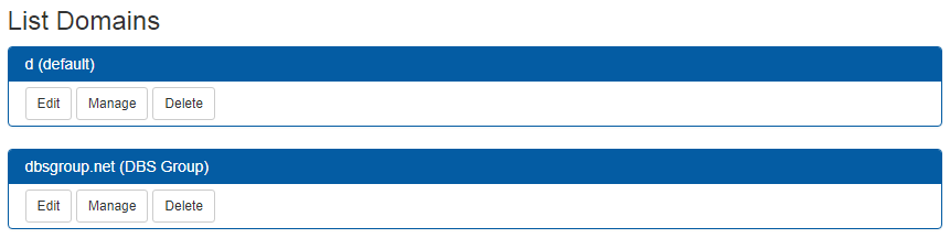 LiveForms Domains